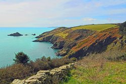Coleton Fishacre, view from the grounds Wallpaper