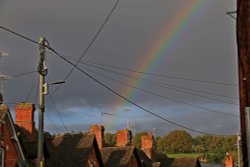 Knowle rainbow Wallpaper