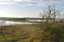 River Medway at Gillingham Riverside Country Park Wallpaper