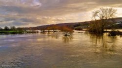 Stour Valley Flood Jan 2019 Wallpaper
