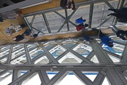 Mirrored ceiling at Tower Bridge Wallpaper