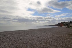 Lockdown looking west at Budleigh Wallpaper