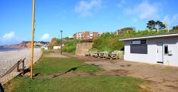 Budleigh crowds on the Promenade Wallpaper