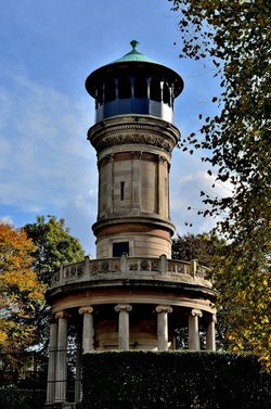 Tower in Locke Park, Barnsley