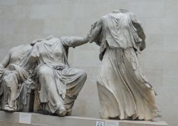 Figures from the Parthenon Marbles in the British Museum (2) Wallpaper