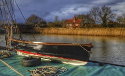 River Scene at Snape Maltings, Suffolk