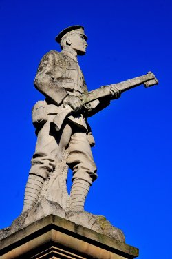 Rifleman statue, Conisbrough