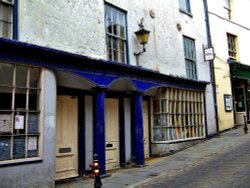 Buildings in the older part of Durham Wallpaper