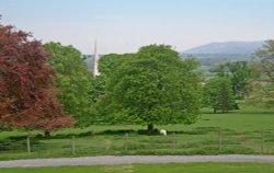 View from the grounds of Bodelwyddan Castle Wallpaper