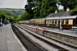 Railway Maintenance, Grosmont Station Wallpaper
