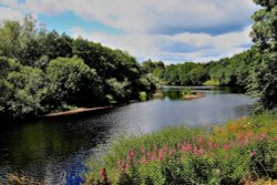 River North Tyne, Bellingham Wallpaper