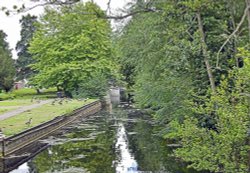 The Little Ouse River at Thetford Wallpaper