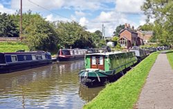 The Trent and Mersey Canal at Anderton Wallpaper