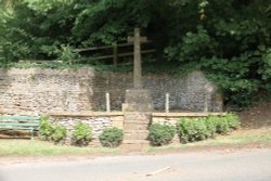 The war memorial at Alkerton Wallpaper