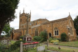 The Church of St. John the Baptist, Bodicote Wallpaper