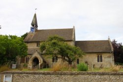 The Church of St. Edmund and St. George, Hethe Wallpaper