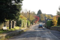 The main street in Somerton Wallpaper