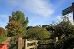 Which way from Budleigh Salterton?