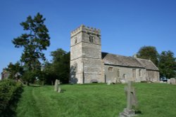 The Church of St. Giles, Great Coxwell Wallpaper