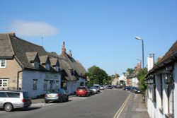 High Street, Shrivenham Wallpaper