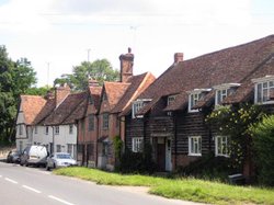 Period houses in Sutton Courtenay Wallpaper