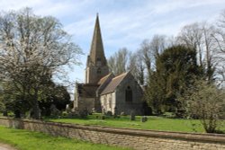 The Church of St. Peter and St. Paul, Broadwell Wallpaper