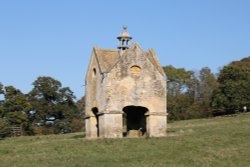 The 18th century dovecote at Chastleton House Wallpaper