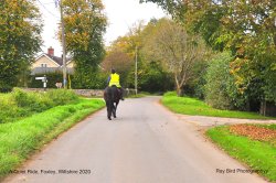 A Quiet Ride, Foxley, Wiltshire 2020 Wallpaper