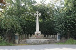 The war memorial in Brightwalton Wallpaper