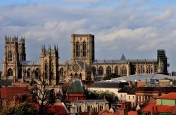 York Minster from Cliffords Tower Wallpaper