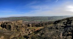 Cow and Calf Rocks Ilkley Wallpaper