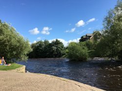 The River Wharfe, Wetherby Wallpaper
