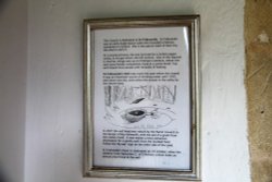 Information board at St. Frideswide's Church, Frilsham Wallpaper