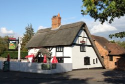 The Greyhound Inn, Tidmarsh Wallpaper