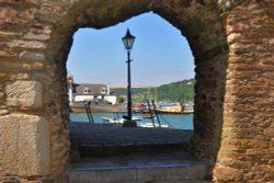 River Dart View From Bayards Fort in Dartmouth Wallpaper
