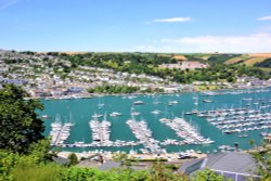 Dartmouth View From Across the River Dart, Including the Royal Naval College