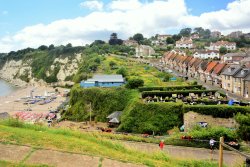 Beer Beach and the Steep Hill, Common Lane Wallpaper