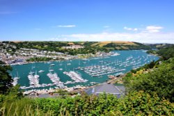 River Dart Long View from Kingswear Wallpaper