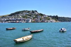 Kingswear Viewed Across the River Dart from Dartmouth Wallpaper