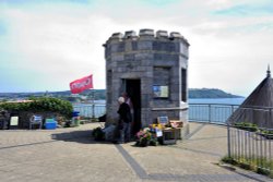 The Smallest Café in a Liner Lookout Tower on Plymouth Hoe Wallpaper