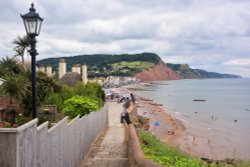 Sidmouth Viewed From Conaught Gardens Wallpaper