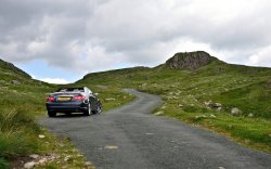 Driving to the Top of Hardknott Pass Wallpaper