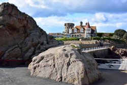 Platte Rocque Tower at the South-east Corner of Jersey Wallpaper