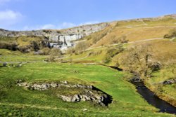 First View of Malham Cove