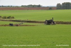 Traction Engine Ploughing, nr Badminton, Gloucestershire 2016