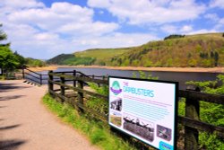 The Upper Derwent Reservoir Viewpoint & its Dambusters History Wallpaper