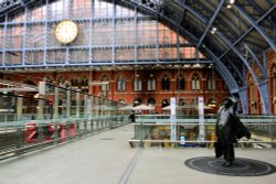 Sir John Betjeman, Saviour of St Pancras Station Wallpaper