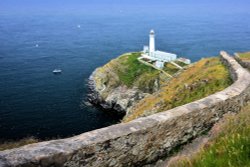 South Stack Lighthouse on Holy Island, Anglesey Wallpaper