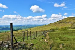 Looking North West from Clee Hill. Wallpaper