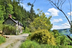 Cottage at Stowe on the Shropshire Powys border.